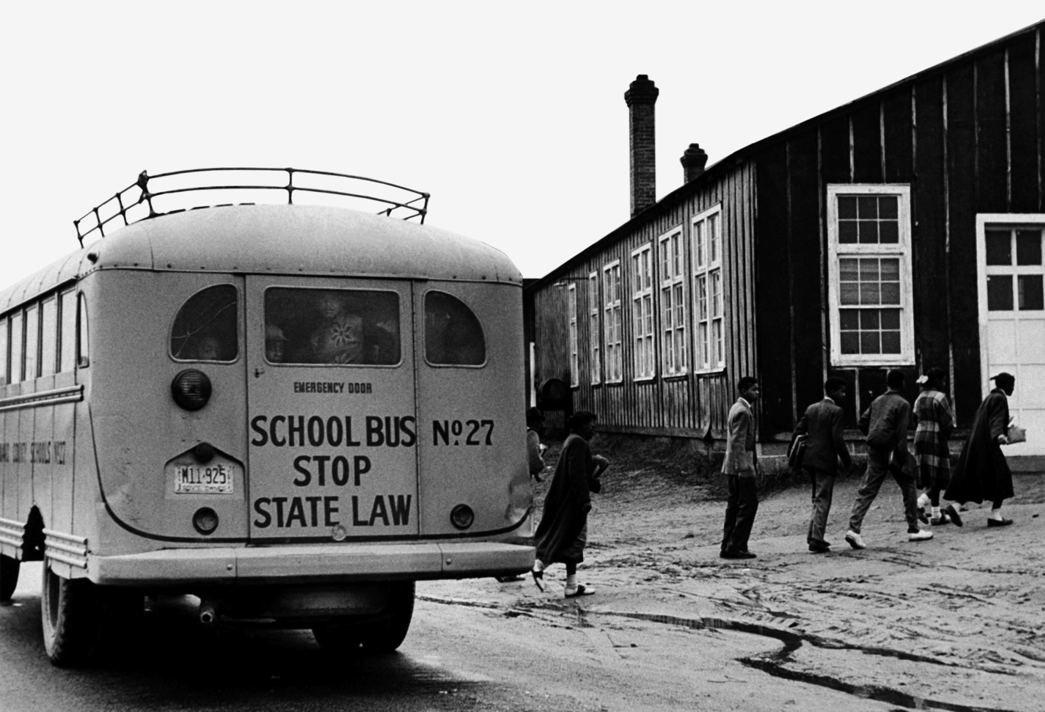 R.R. Moton High School bus